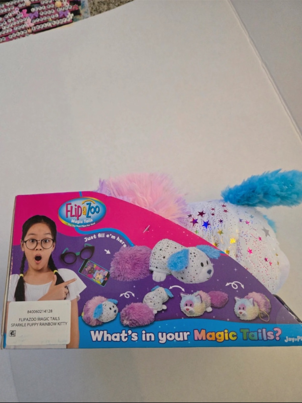 HipZoo Plush Magic Tails Stuffed animal - Picture 3 of 10